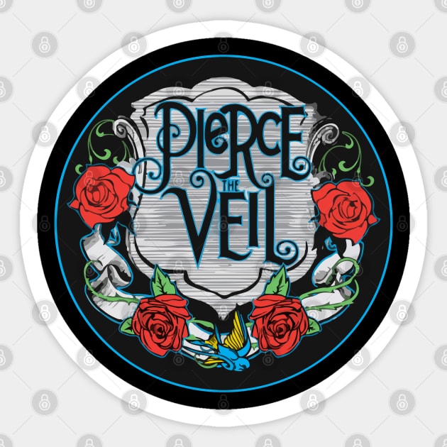 Pierce The Veil Sticker by ProjectDogStudio